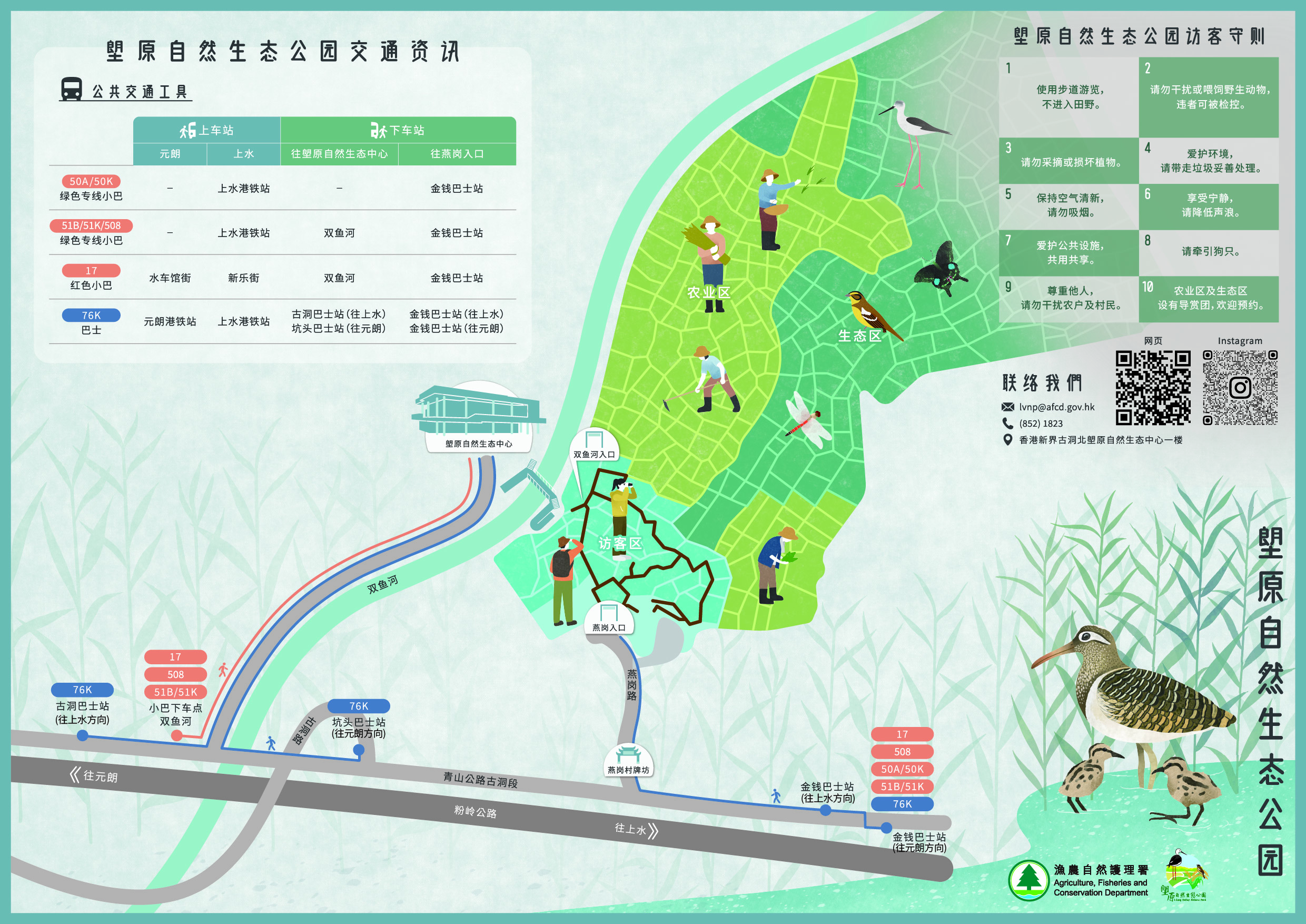 塱原自然生态公园地图
